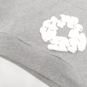 Moletom Denim Tears The Cotton Wreath Cinza Confortável e Elegante