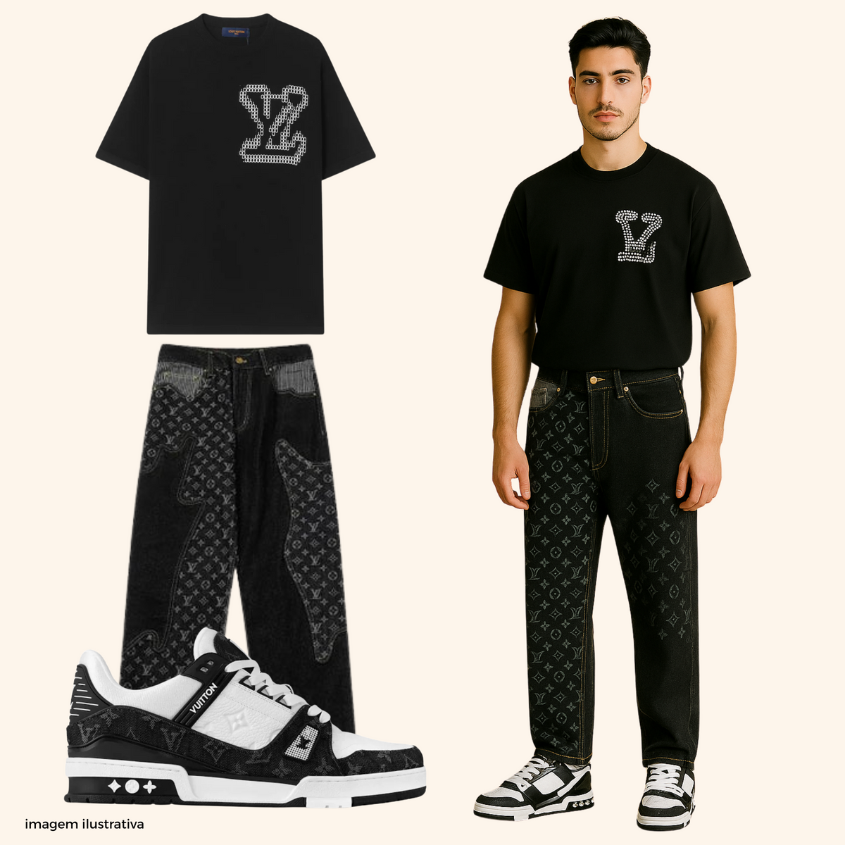 Roupas de Luxo Vuitton