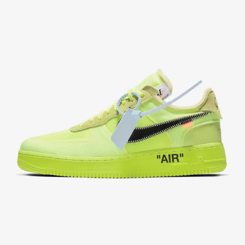 Tênis Air Force 1 Low Off-White Volt