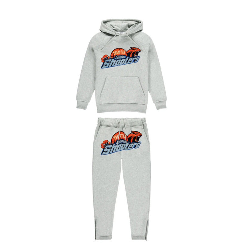 Conjunto Trapstar Cinza Laranja