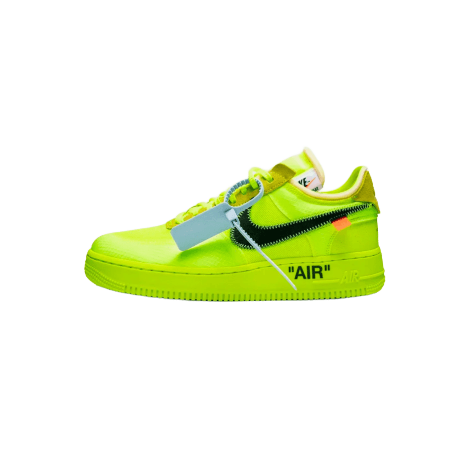 Tênis Air Force 1 Low Off-White Volt