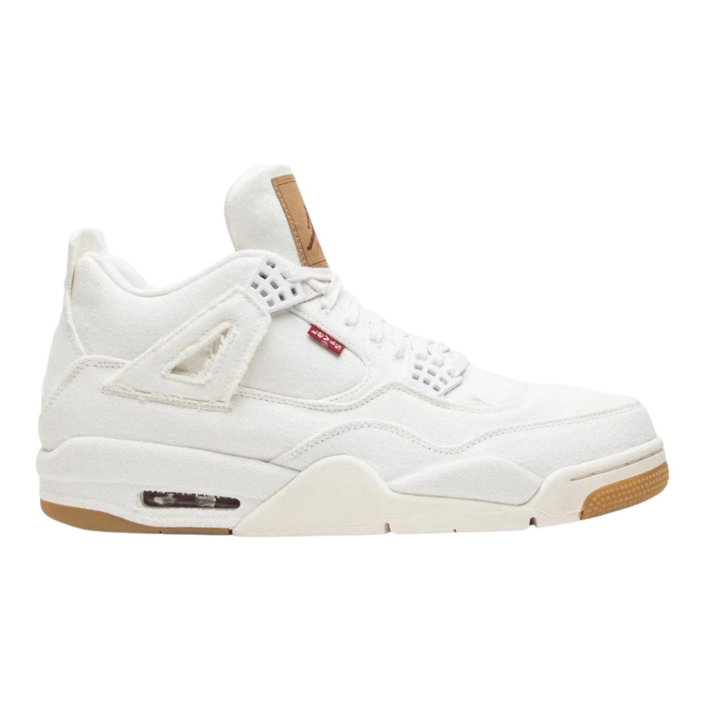 Levi's x Nike Air Jordan 4 Retro Branco Denim