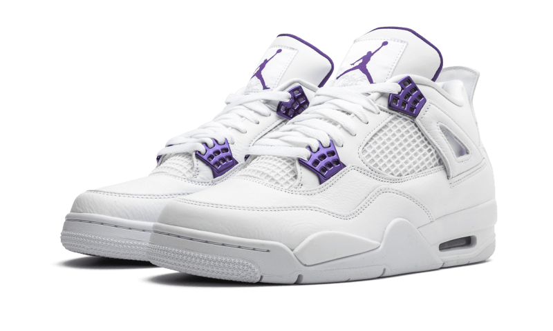 Tênis Nike Air Jordan 4 Rêtro Metallic Purple